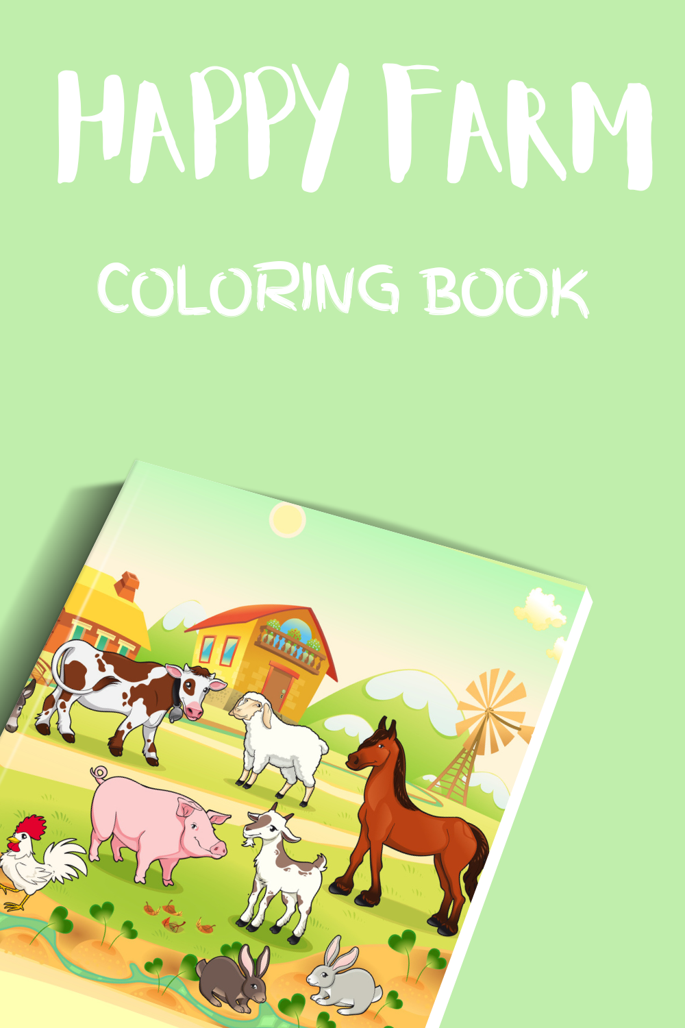 Happy Farm - Coloring Book